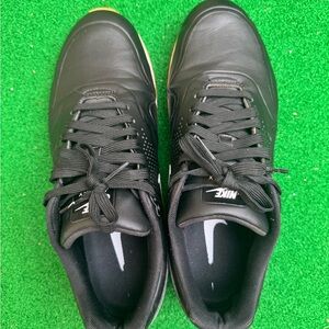 Nike Air Max 1 G Golf Shoes Size 10.5 Black